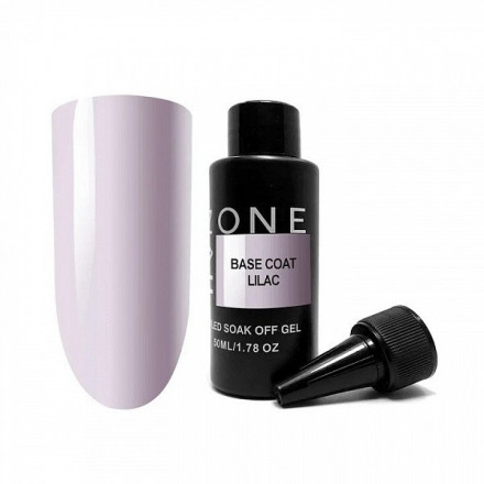 ONE NAIL   База камуфлирующая жесткая  Base   LILAC  (бутылка)   50мл