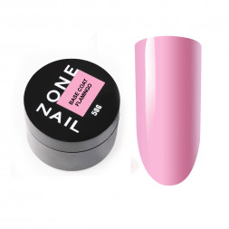 ONE NAIL   База камуфлирующая эластичная  (легкие в снятии)  Base   FLAMINGO  (шайба)   50мл