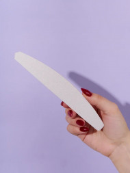 ALGEBRA BEAUTY   SOFT WHITE   Тонкие   XL   #150   (50шт)   Сменные  файлы для пилки без подложки
