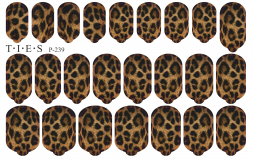 TIES   Пленка для маникюра   P-239
