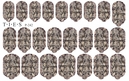 TIES   Пленка для маникюра   P-242