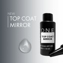 ONE NAIL   Топ без л/с  Top   MIRROR  (бутылка)   50мл