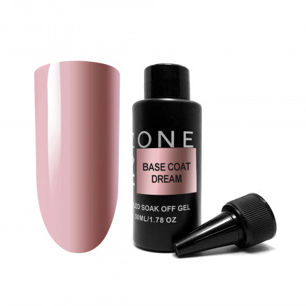 ONE NAIL   База камуфлирующая эластичная  (легкие в снятии)  Base   DREAM  (бутылка)   50мл