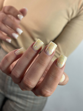 NAIL REPUBLIC   База камуфлирующая меланж   10мл   Base LOVE IS   #158