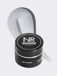 NAIL REPUBLIC   Гель  для моделирования самовыравнивающийся светоотражающий   Gel   NUDE FLASH   #250   15г